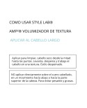 Living Proof México | AMP^2 Instant Texture Volumizer